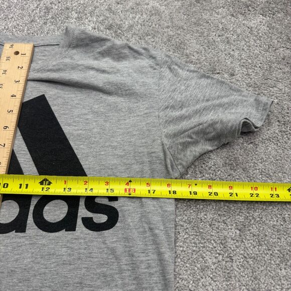 Adidas Golf Graphic T-Shirt Mens Small Gray Short Sleeve Crew Neck Active Tee - Picture 9 of 10